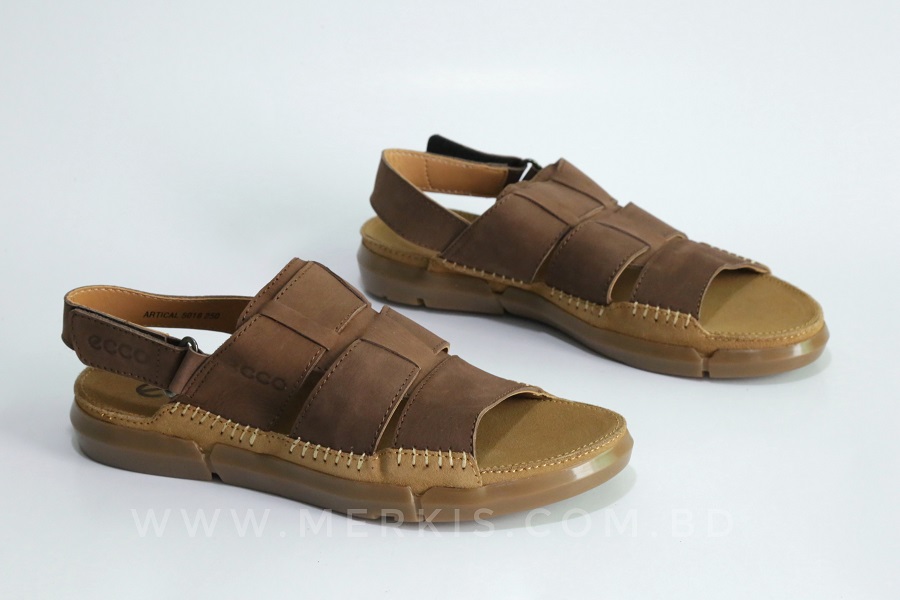 ecco leather sandals