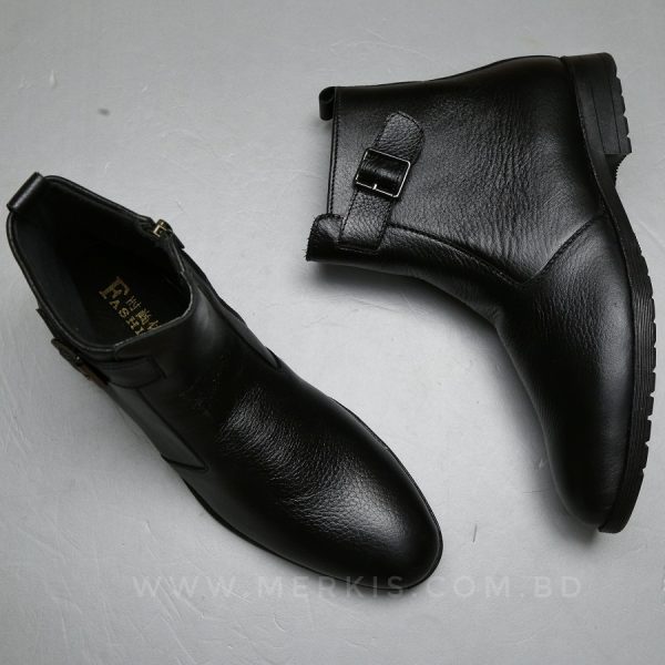 High ankle boot for men