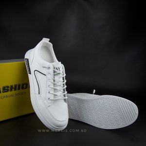 white sneaker shoes