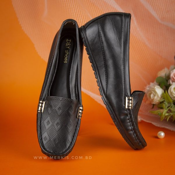 black loafer shoes for women