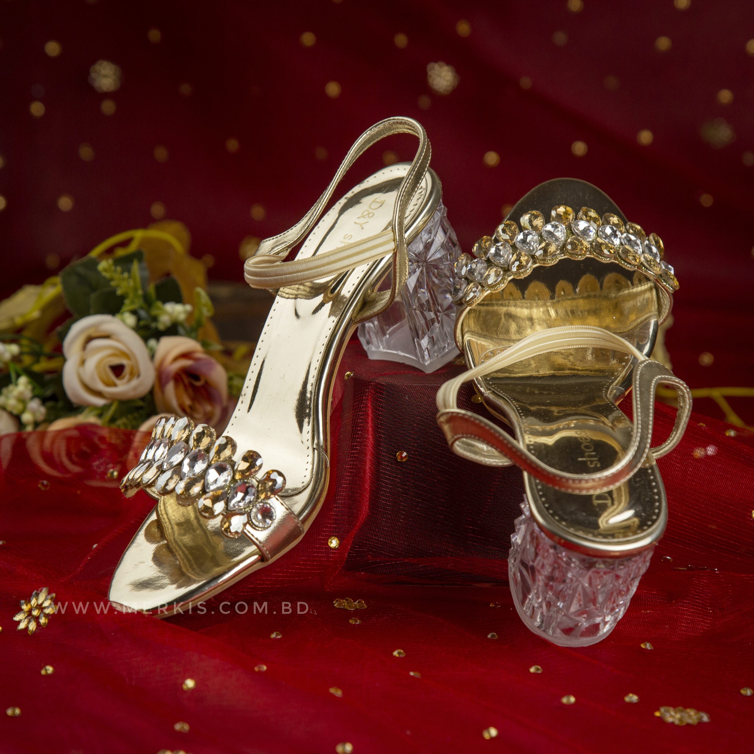 Gorgeous colorful bridal shoes for women at a reasonable price bd