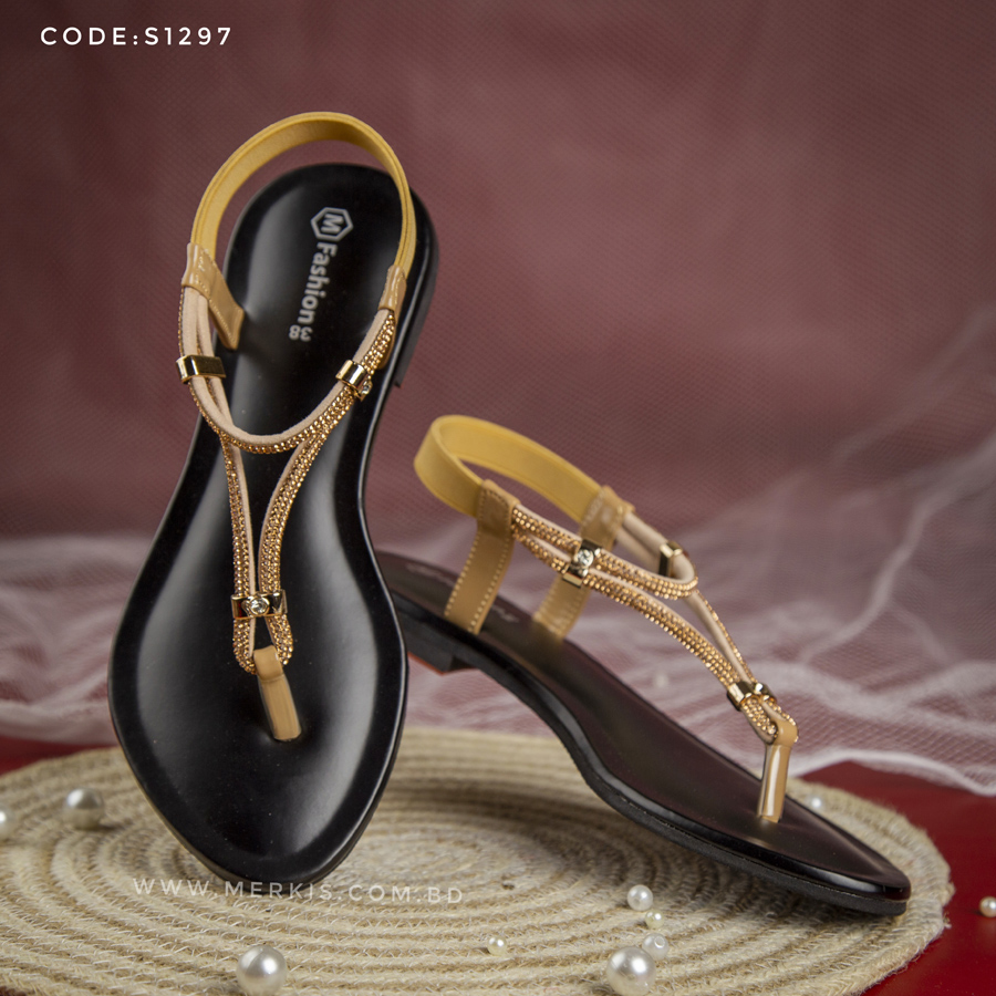 Putu Women Flat Sandals Studded Square Toe Sandals India | Ubuy-sgquangbinhtourist.com.vn