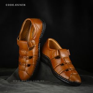 Genuine leather sandal for men