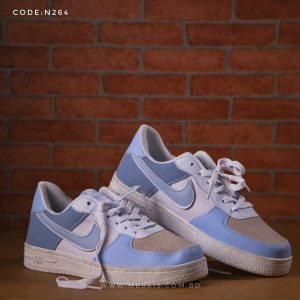 nike air force 1 blue and white