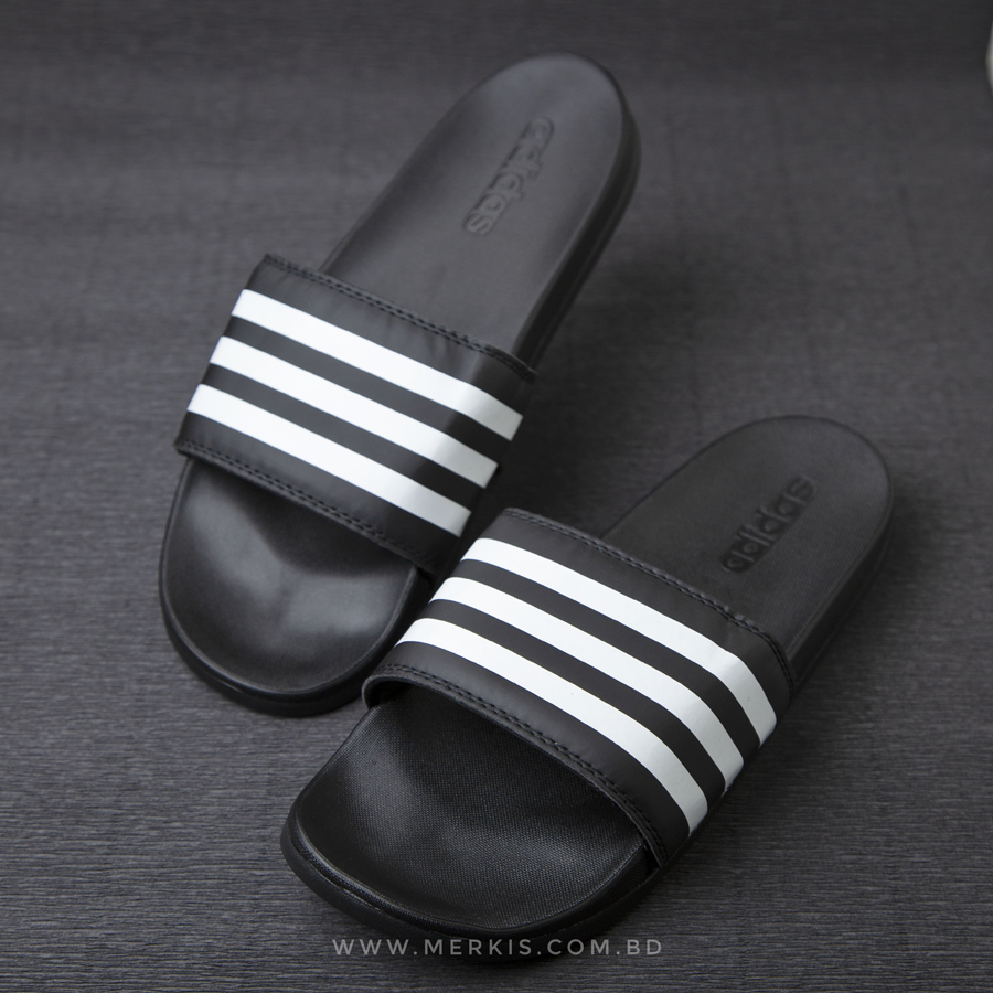 Mens Adidas Adilette 22 Slides 'Carbon' GX6949 Adult Unisex Sandals Slippers  - Đức An Phát
