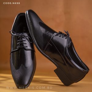 men's formal black shoe