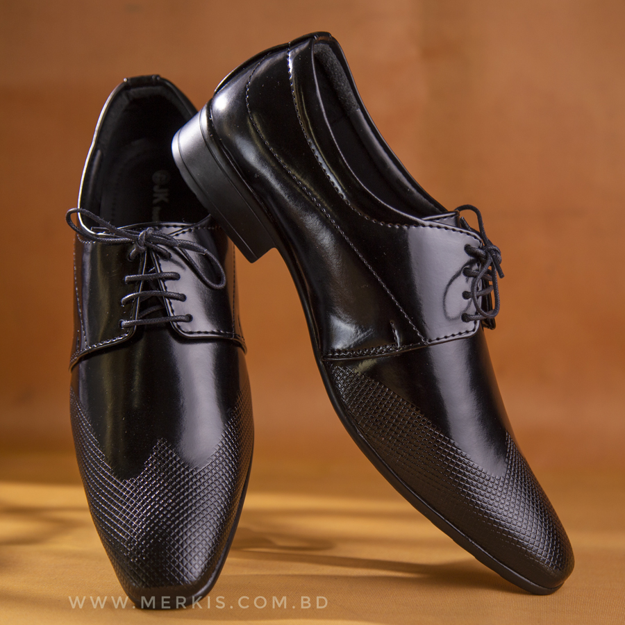 Men's Formal Black Shoe Timeless Elegance for Every Occasion