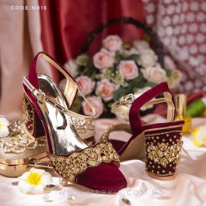 wedding heel sandals