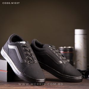affordable black sneakers for men