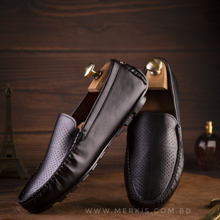 Stylish Black Loafer For Men | Rich Hues, Refined Style | Merkis