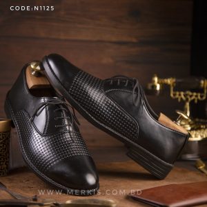 elegant black formal shoes