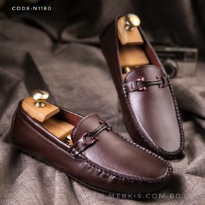 trendy chocolate loafer