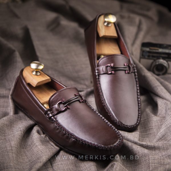 trendy chocolate loafer