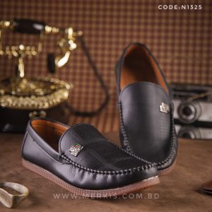 High quality black loafers