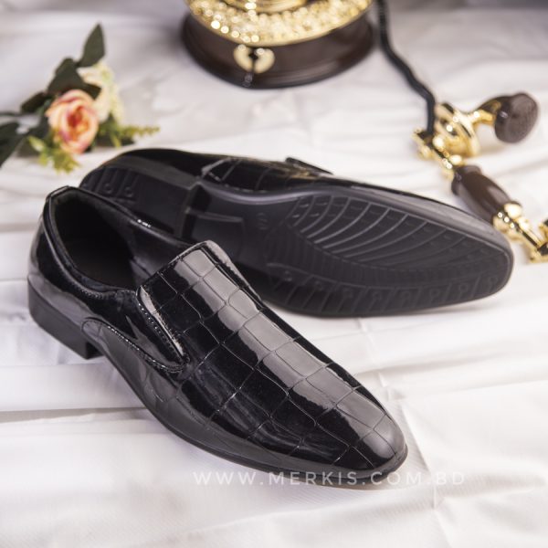 mens black formal shoes