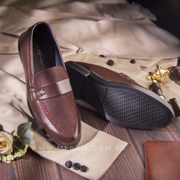 Artificial Leather Tassel Loafers