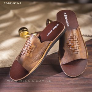 genuine leather sandal