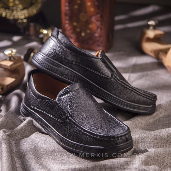 black mens casual shoes
