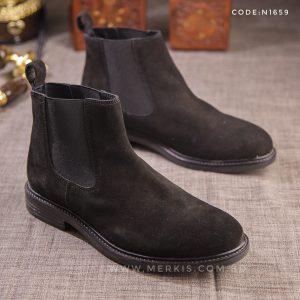 premium black chelsea boot