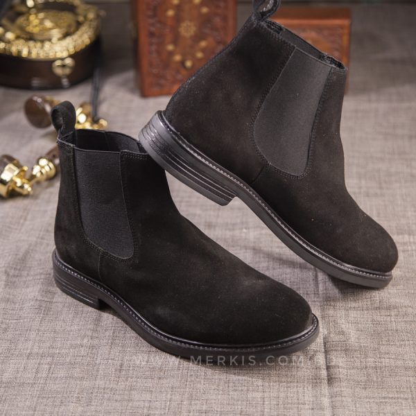 premium black chelsea boot