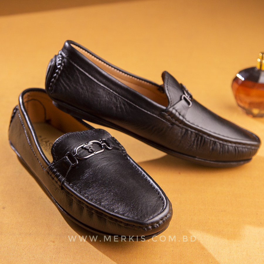 Black Loafer For Men | Walk Confidently | Merkis