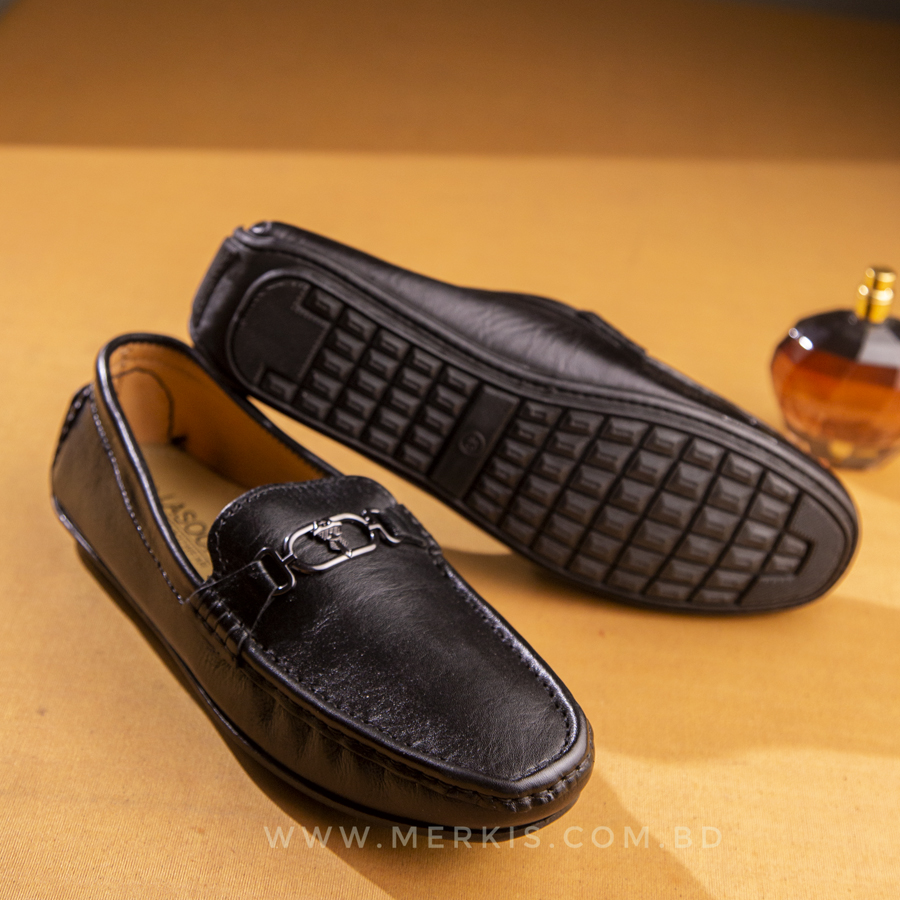 Black Loafer For Men | Walk Confidently | Merkis