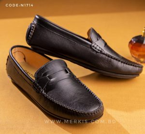black loafer for men