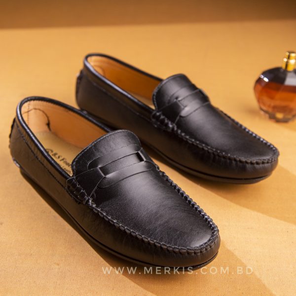 black loafer for men