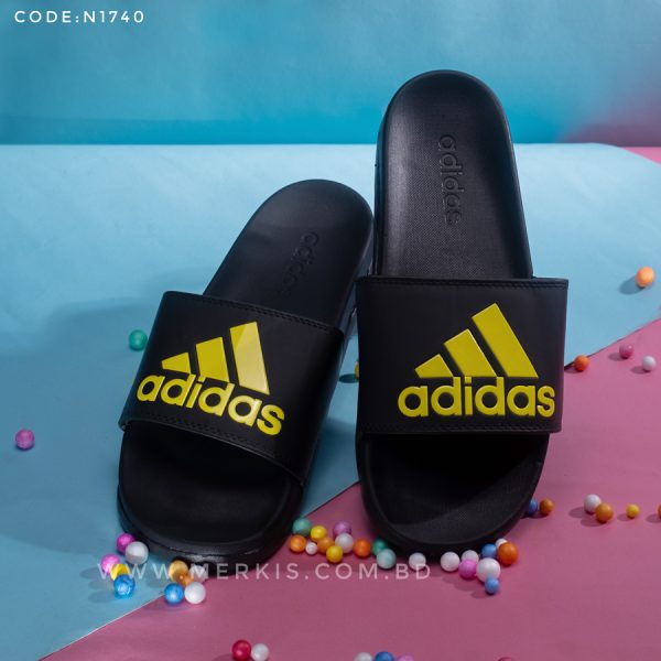 latest adidas slide slipper