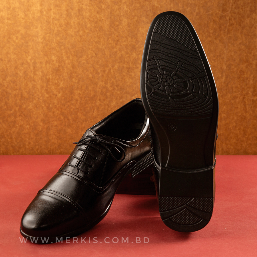 Black Formal Shoes BD | Elegant Steps | Merkis