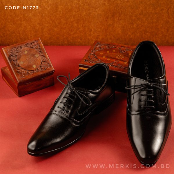black formal shoe bd