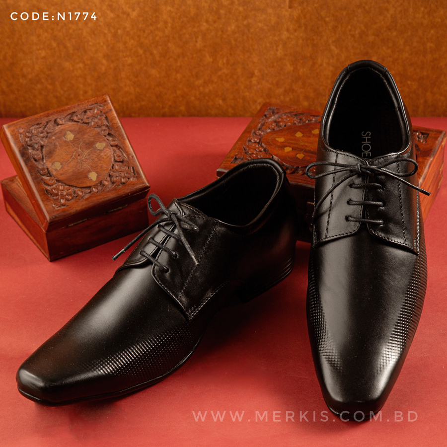 Latest Black Formal Shoes For Men | Every Step Counts | Merkis