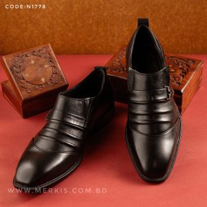 comfortable black formal shoes