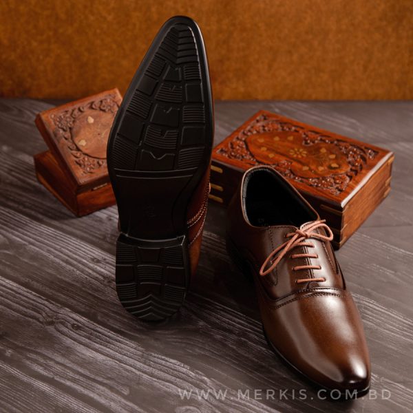 New Formal Shoes For Men | Chocolate Elegance | Merkis