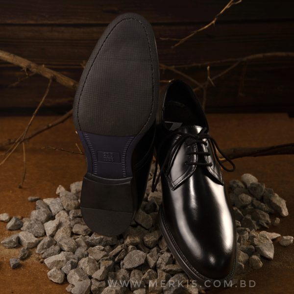 black mens formal shoes