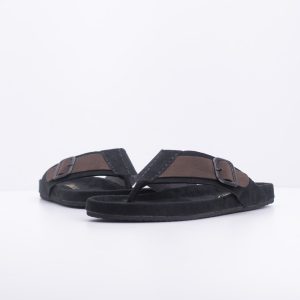 black mens sandal price
