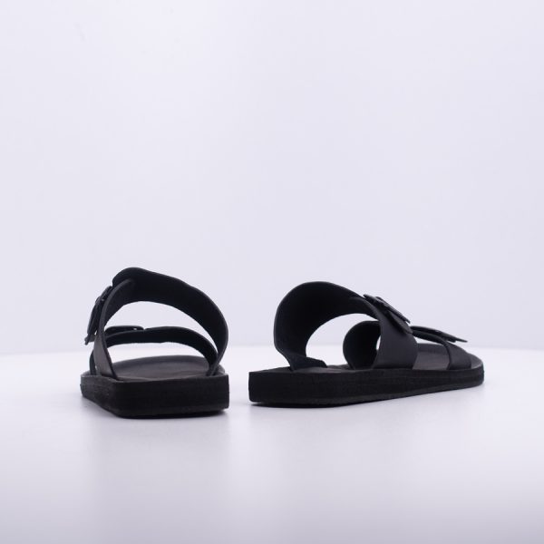 black new sandal for men