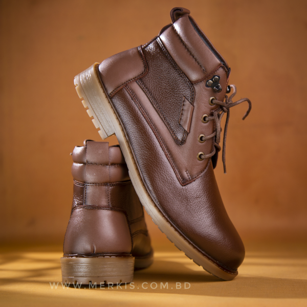 chocolate boots for men