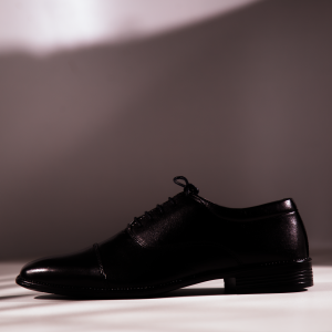 genuine leather black formal shoes bd