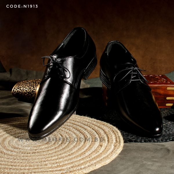 latest black formal shoes