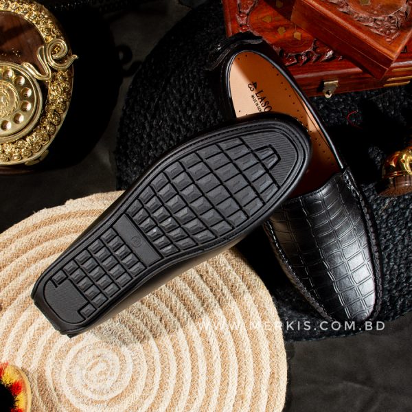 mens black tassel loafers