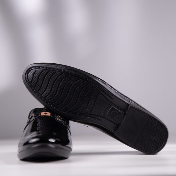 black tassel loafers