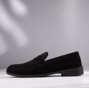 tassel loafer black for men