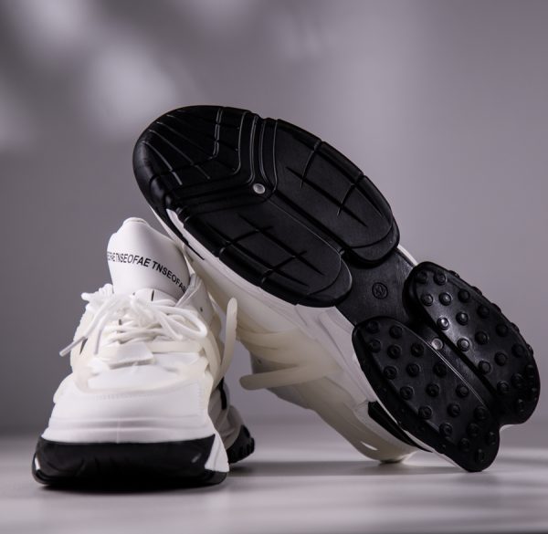 white balmain sneakers bd