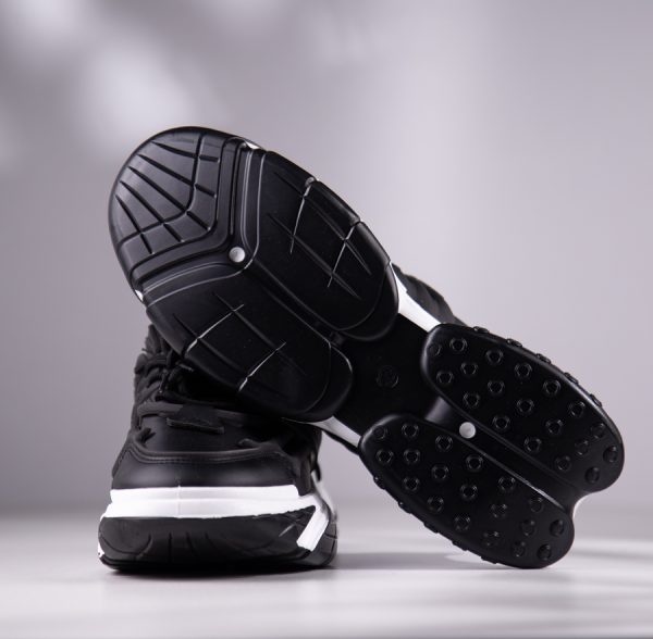black balmain sneakers bd