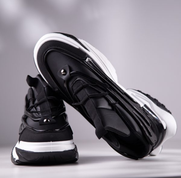 new black balmain sneakers