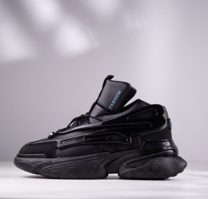 balmain black sneakers bd