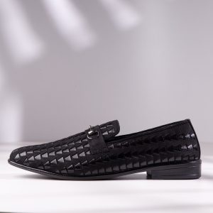 black tassel loafer for men