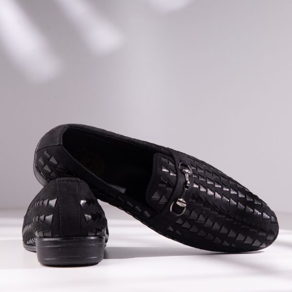 black tassel loafer for men