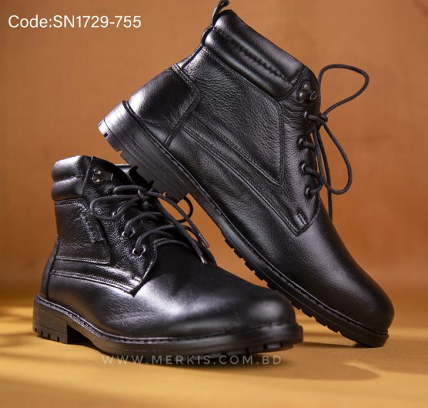 best black boot for men bd
